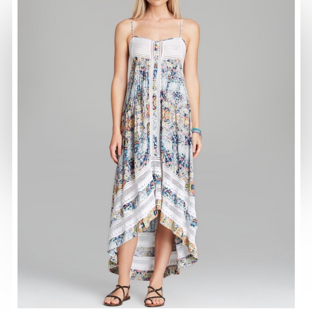 Twelfth Street by Cynthia Vincent Floral High Low Dress